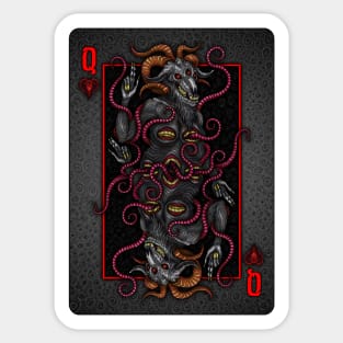 Shub-Niggurath Queen of Hearts - Azhmodai 2020 Sticker